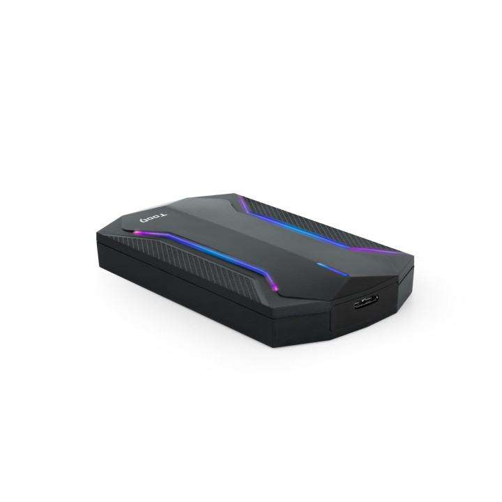 TooQ TQE-2599RGB Caixa para Discos Rígidos Compartimento HDD SSD Preto 2.5"