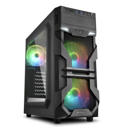 Sharkoon VG7-W RGB Midi Tower Preto