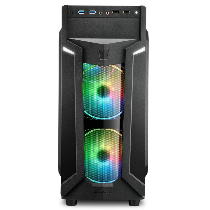 Sharkoon VG6-W RGB Midi Tower Preto