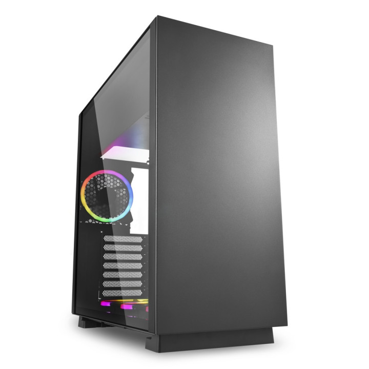 Sharkoon Pure Steel RGB Midi Tower Preto
