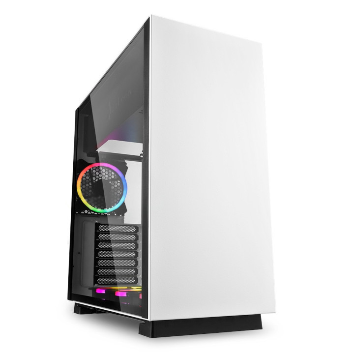 Sharkoon Pure Steel RGB Midi Tower Branco