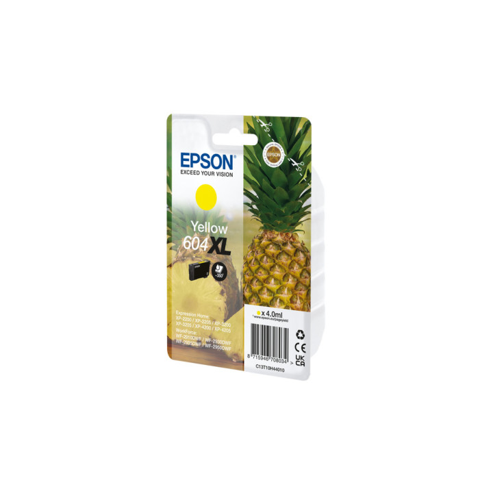 Epson 604XL tinteiro 1 unidade(s) Original Rendimento alto (XL) Amarelo