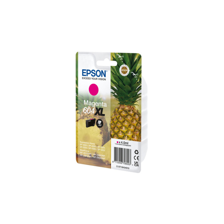 Epson 604XL tinteiro 1 unidade(s) Original Rendimento alto (XL) Magenta