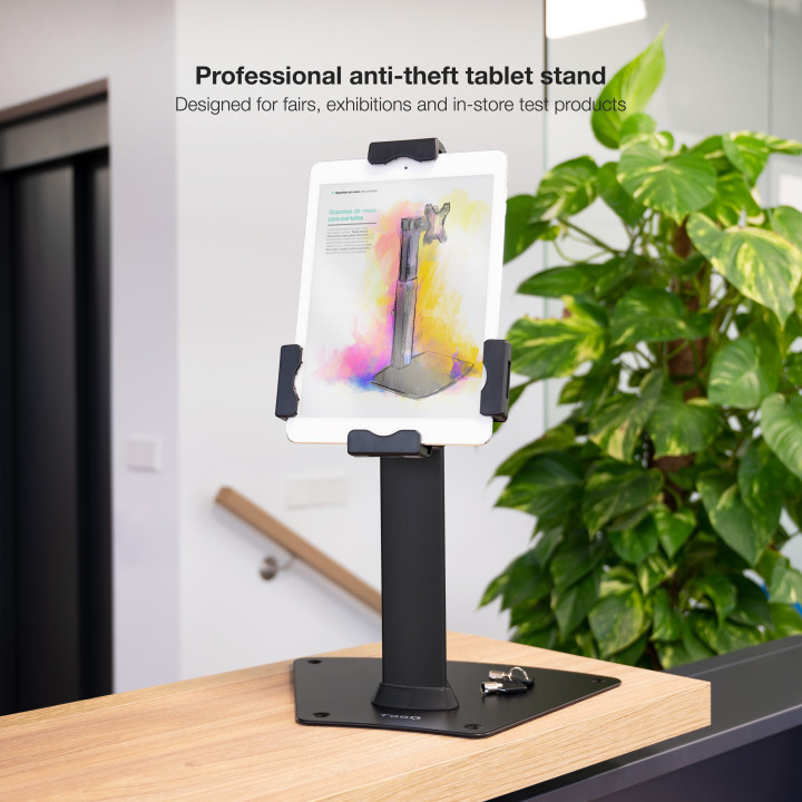 TooQ TQTDS0811 suporte de segurança para tablets 26,7 cm (10.5") Preto