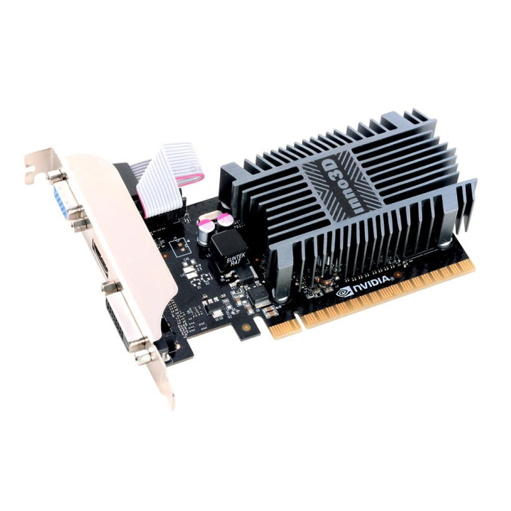 Inno3D N710-1SDV-E3BX placa de vídeo NVIDIA GeForce GT 710 2 GB GDDR3