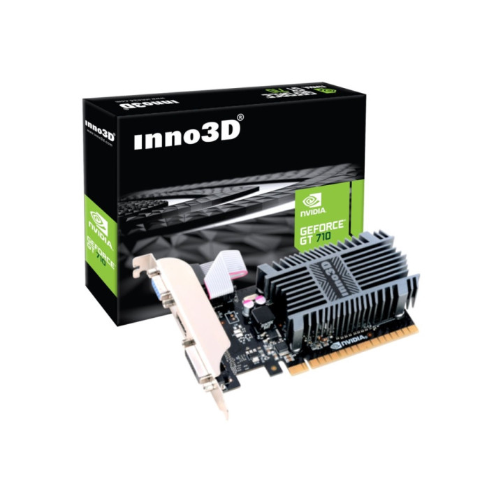 Inno3D N710-1SDV-E3BX placa de vídeo NVIDIA GeForce GT 710 2 GB GDDR3