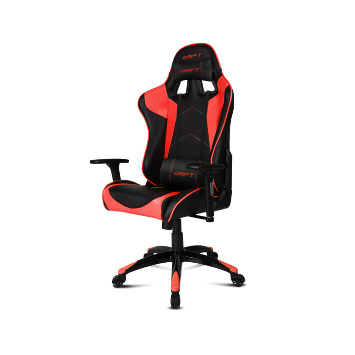 DRIFT DR300 Cadeira de jogos para PC Assento acolchoado Preto, Vermelho