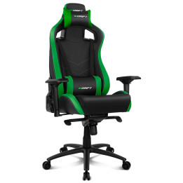 DRIFT DR500 Cadeira de jogos para PC Assento estofado e alcochoado Preto, Verde