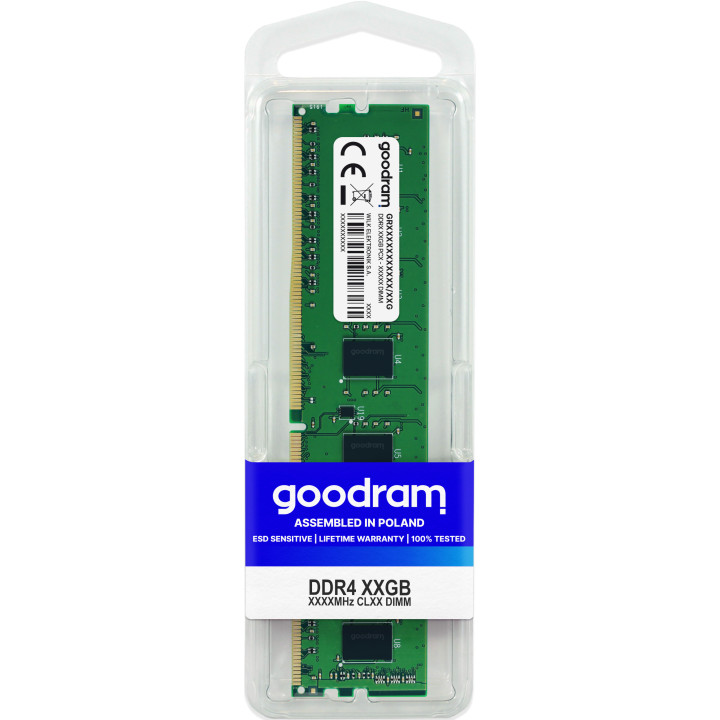 Goodram GR2666D464L19 32G módulo de memória 32 GB 1 x 32 GB DDR4 2666 MHz