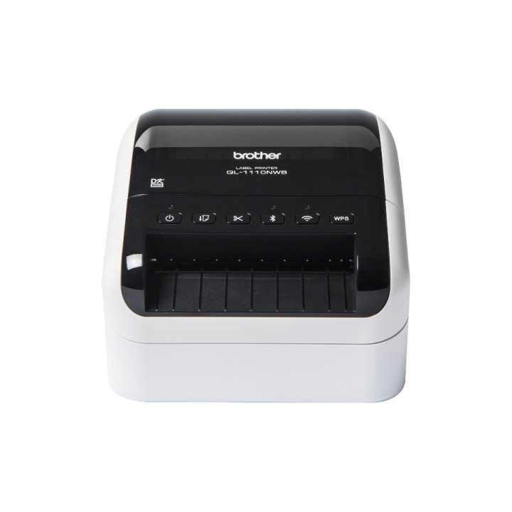 Brother QL-1110NWBC impressora de etiquetas Acionamento térmico direto 300 x 300 DPI Com fios e sem fios DK