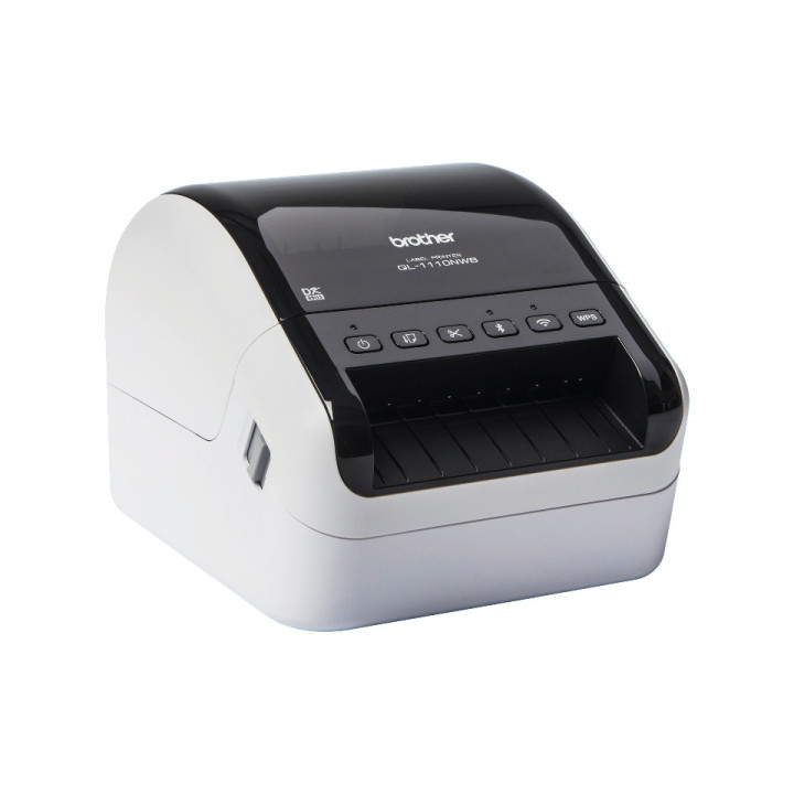 Brother QL-1110NWBC impressora de etiquetas Acionamento térmico direto 300 x 300 DPI Com fios e sem fios DK