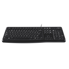 Logitech Keyboard K120 for Business teclado USB QWERTY Estados Unidos (Internacional) Preto