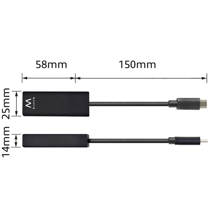 Ewent EW9828 cartão de rede Ethernet 5000 Mbit s