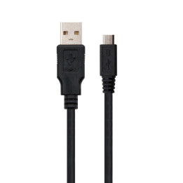 Ewent EC1020 cabo USB 1,8 m USB 2.0 USB A Micro-USB A Preto