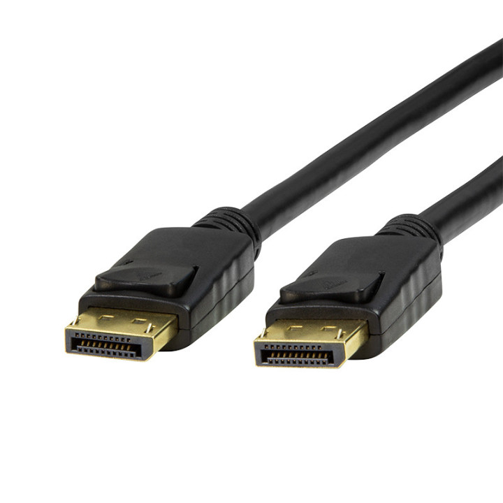 LogiLink CV0120 cabo DisplayPort 2 m Preto