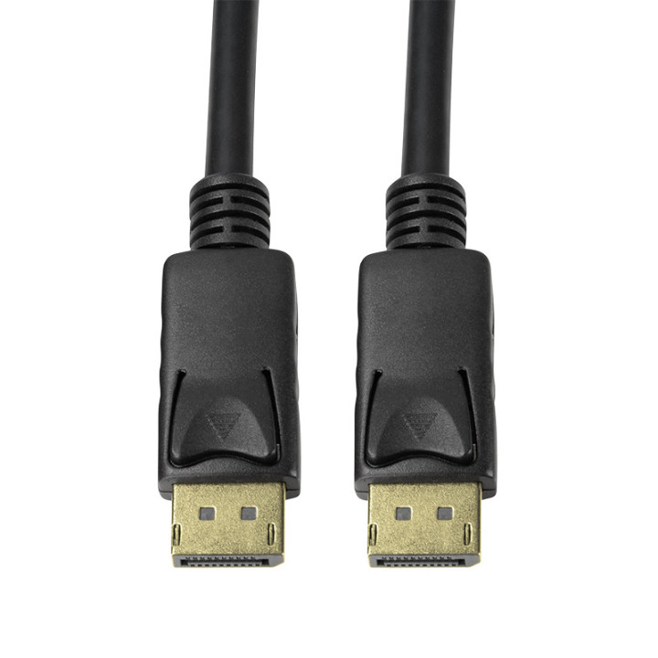 LogiLink CV0120 cabo DisplayPort 2 m Preto