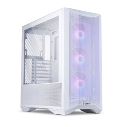 Caixa ATX Lian Li Lancool II Mesh C RGB Snow Edition Branca Vidro Temperado