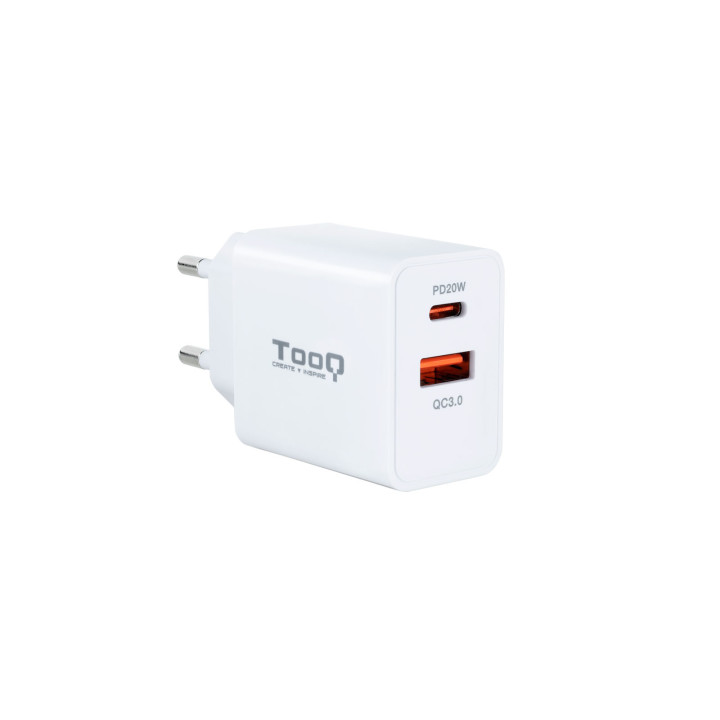 TooQ TQWC-2SC04WT carregador de dispositivos móveis Branco Interior