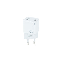 TooQ TQWC-GANPD30WT carregador de dispositivos móveis Branco Interior