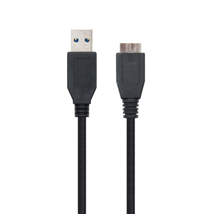 Ewent EC1017 cabo USB 3 m USB 3.2 Gen 1 (3.1 Gen 1) USB A Micro-USB B Preto