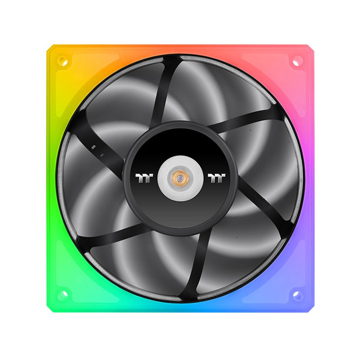 Thermaltake TOUGHFAN 12 RGB Caixa de computador Ventoinha 12 cm Branco 3 unidade(s)