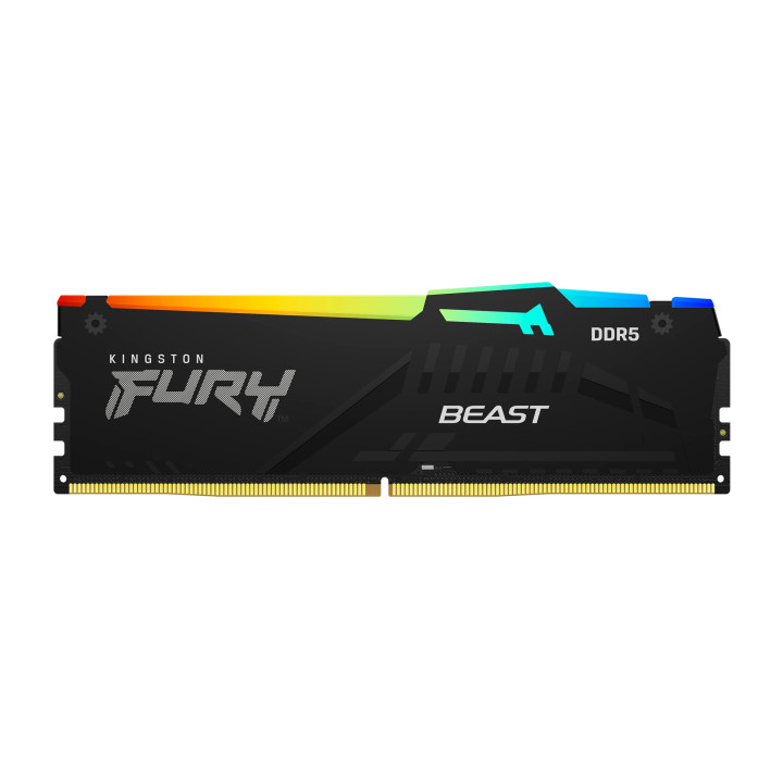 Memória Kingston Technology FURY Beast RGB 8GB (1x8GB) DDR5 6000MHz