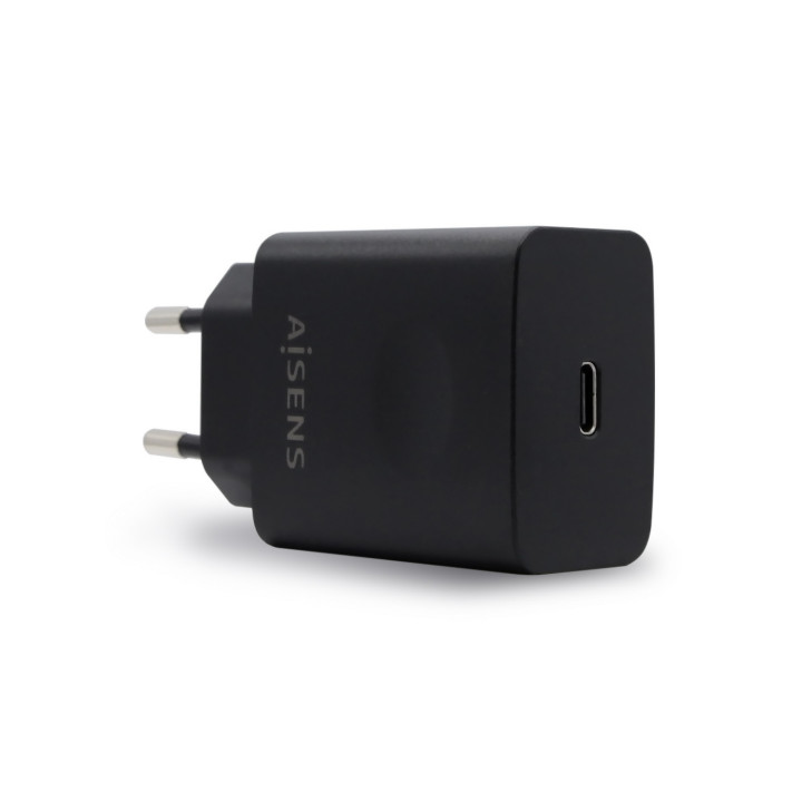 AISENS ASCH-1PD20-BK carregador de dispositivos móveis Preto Interior