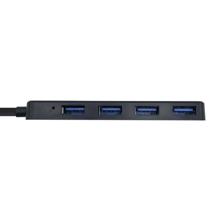 AISENS A106-0399 hub de interface USB 3.2 Gen 1 (3.1 Gen 1) Type-A 5000 Mbit s Preto