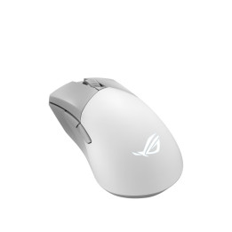 ASUS ROG Gladius III Wireless Aimpoint White rato Mão direita RF Wireless + Bluetooth + USB Type-A Ótico 36000 DPI