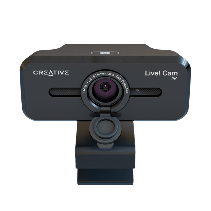 Creative Labs Creative Live! Cam Sync V3 webcam 5 MP 2560 x 1440 pixels USB 2.0 Preto