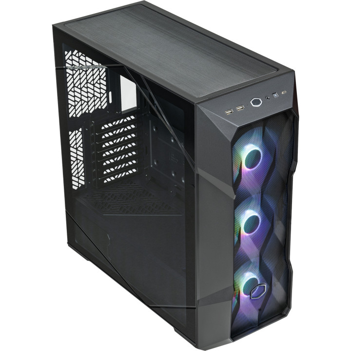 Caixa Cooler Master Masterbox TD500 MeshV2 ARGB Preta