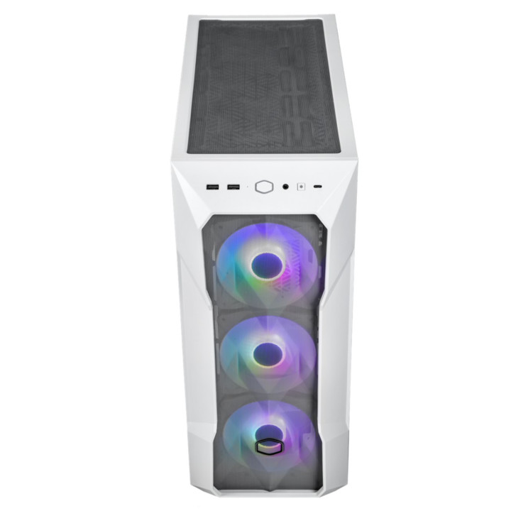 Caixa Cooler Master Masterbox TD500 MeshV2 ARGB Branco