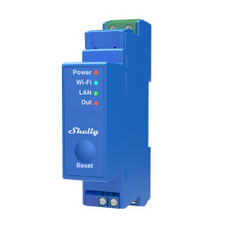 Shelly Pro 1 relé de energia Azul