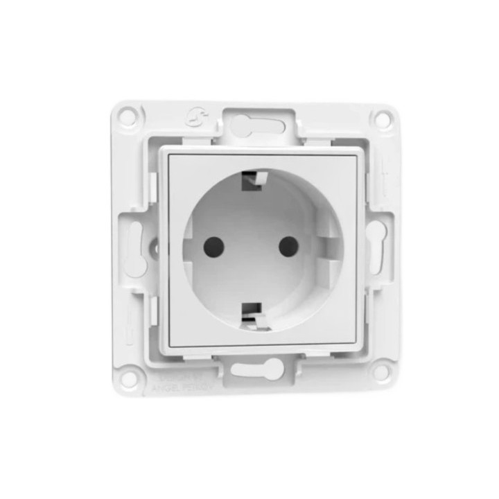Shelly Wall Socket EU tomada Tipo E Branco
