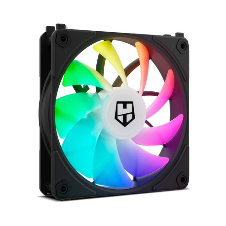 NOX EASY LINK Caixa de computador Arrefecimento a ar 12 cm Preto 3 unidade(s)