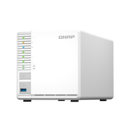 QNAP TS-364 NAS Tower Ethernet LAN Branco N5095