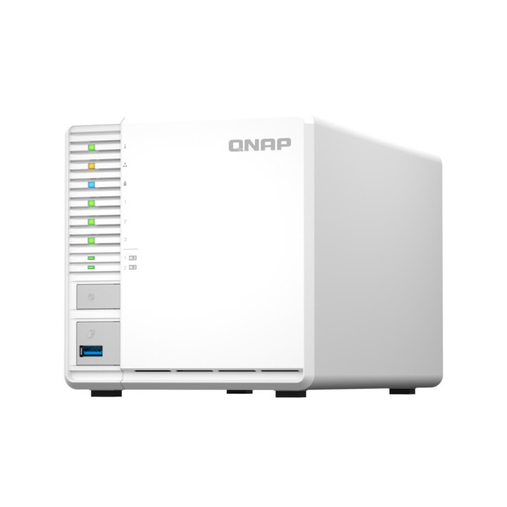 QNAP TS-364 NAS Tower Ethernet LAN Branco N5095