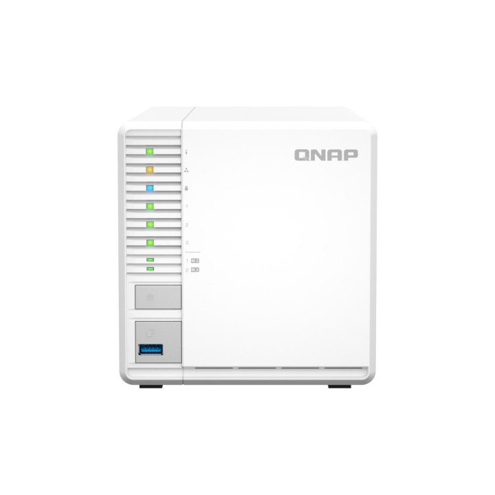 QNAP TS-364 NAS Tower Ethernet LAN Branco N5095