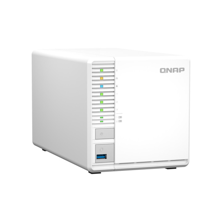QNAP TS-364 NAS Tower Ethernet LAN Branco N5095