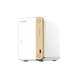 QNAP TS-262 NAS Tower Ethernet LAN Dourado, Branco N4505