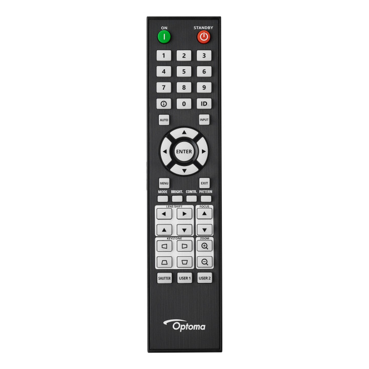 Optoma ZU725T datashow 7800 ANSI lumens DLP WUXGA (1920x1200) Compatibilidade 3D Preto