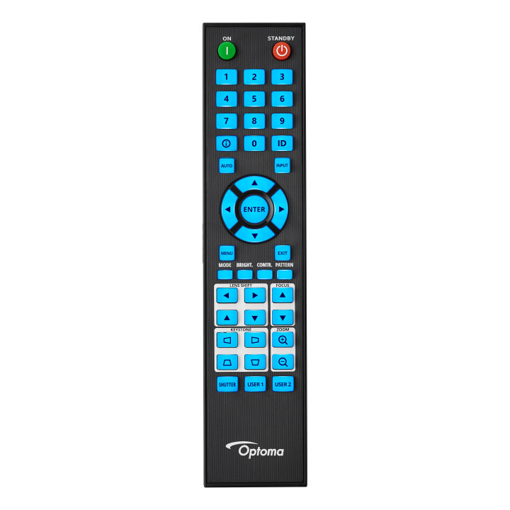 Optoma ZU725T datashow 7800 ANSI lumens DLP WUXGA (1920x1200) Compatibilidade 3D Preto