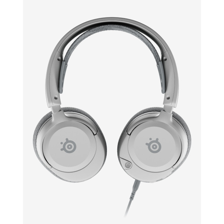 Steelseries Arctis Nova 1P Auscultadores Com fios Fita de cabeça Jogos Branco