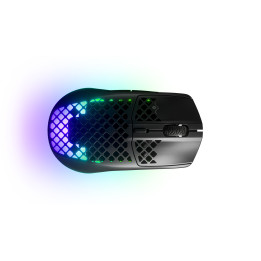 Steelseries Aerox 3 Wireless rato Mão direita RF Wireless + Bluetooth Ótico 18000 DPI