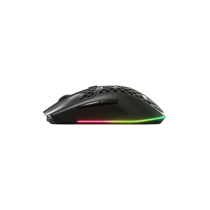 Steelseries Aerox 3 Wireless rato Mão direita RF Wireless + Bluetooth Ótico 18000 DPI