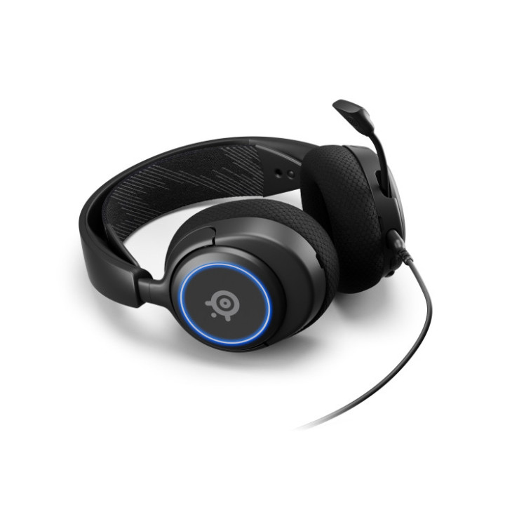 Steelseries Arctis Nova 3 Auscultadores Com fios Fita de cabeça Jogos USB Type-C Preto