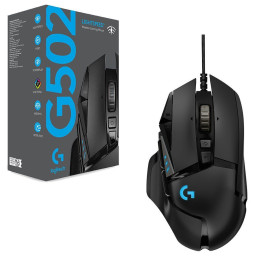 Logitech G G502 Lightspeed rato Mão direita RF Wireless 25600 DPI