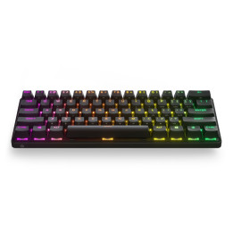 Steelseries Apex Pro Mini Wireless teclado USB + RF Wireless + Bluetooth QWERTY Inglês (Estados Unidos) Preto