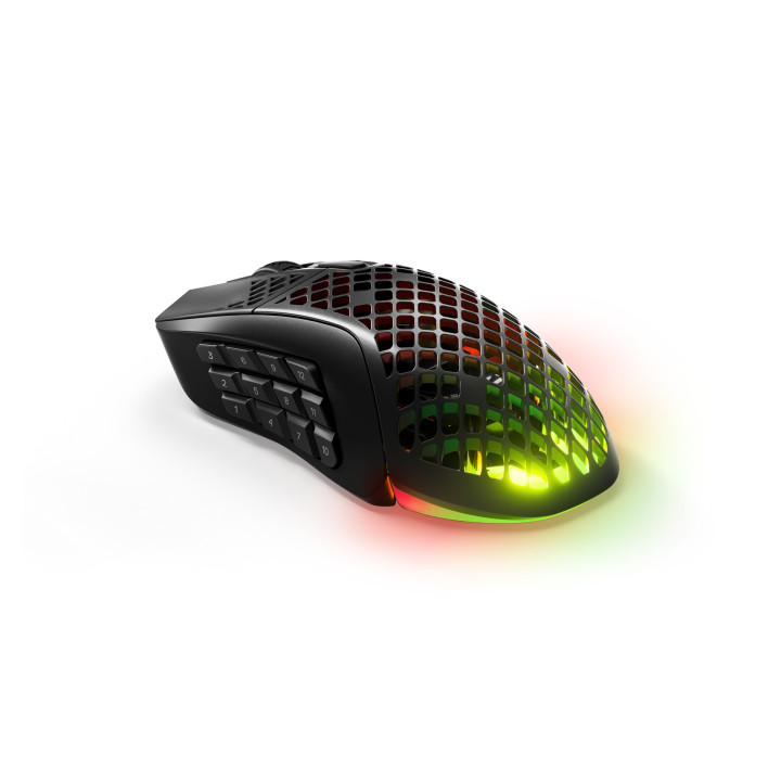 Steelseries Aerox 9 rato Ambidestro RF Wireless + Bluetooth Ótico 18000 DPI