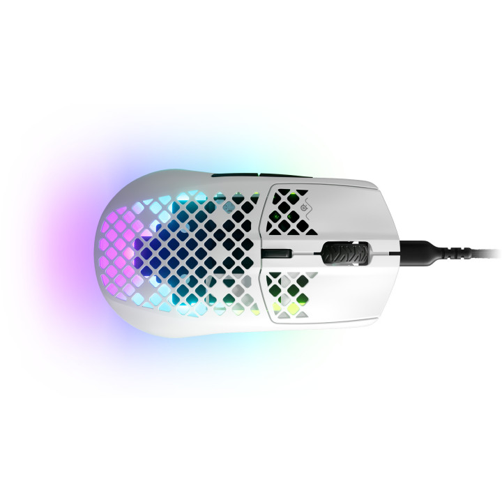 Steelseries Aerox 3 rato Mão direita USB Type-C Ótico 8500 DPI